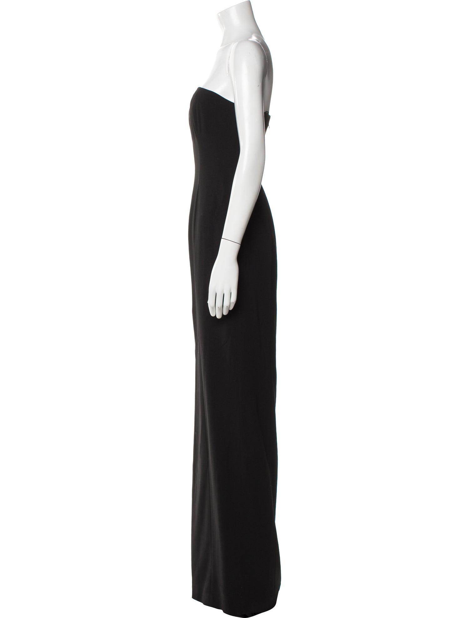 Jay Godfrey Strapless Long Dress