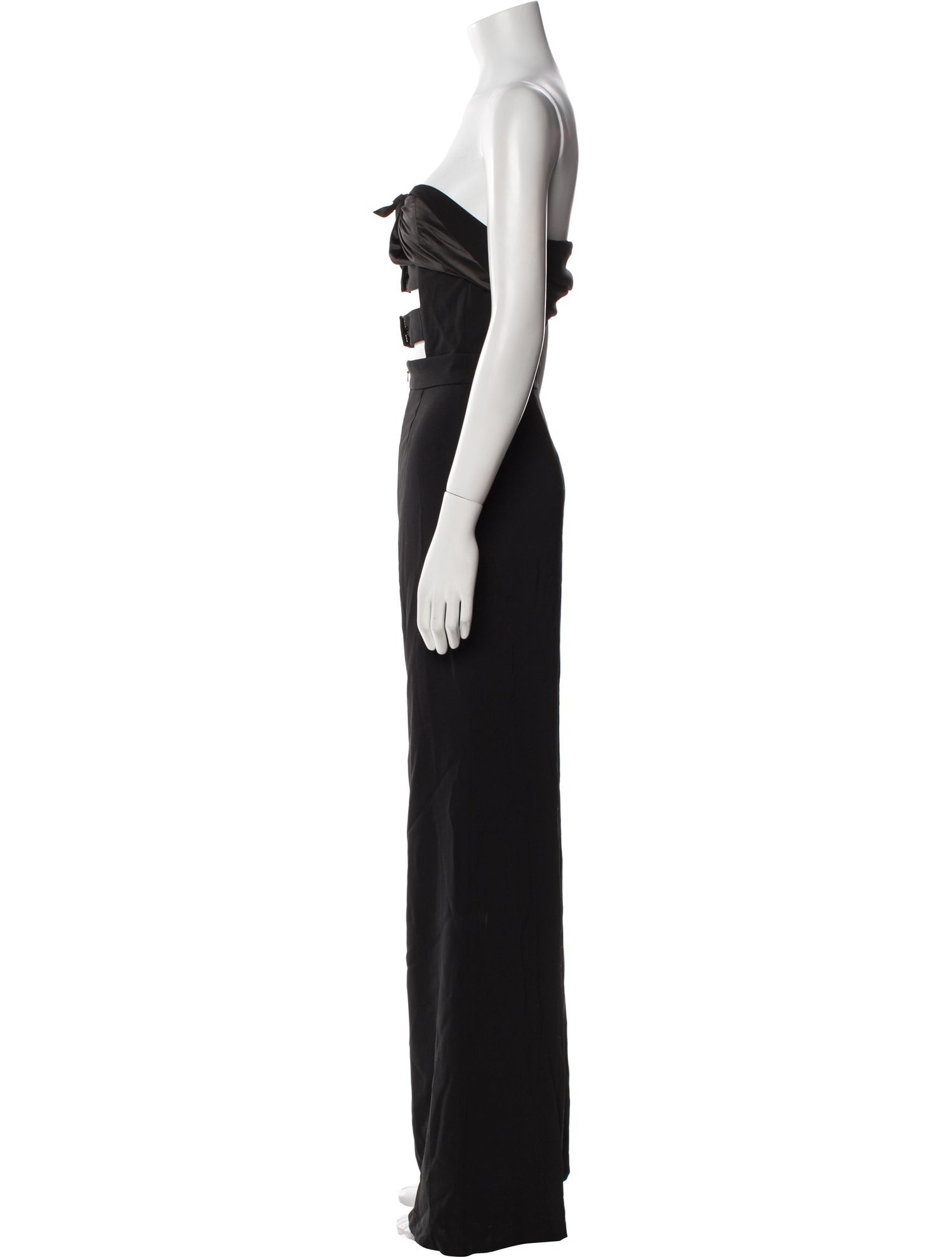 Jay Godfrey Strapless Jumpsuit