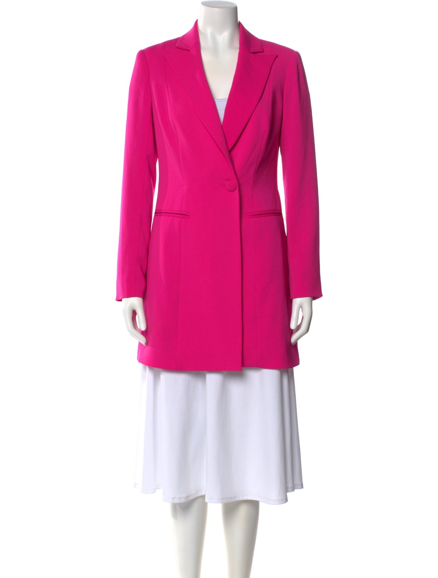 Jay Godfrey V-Neck Mini Dress