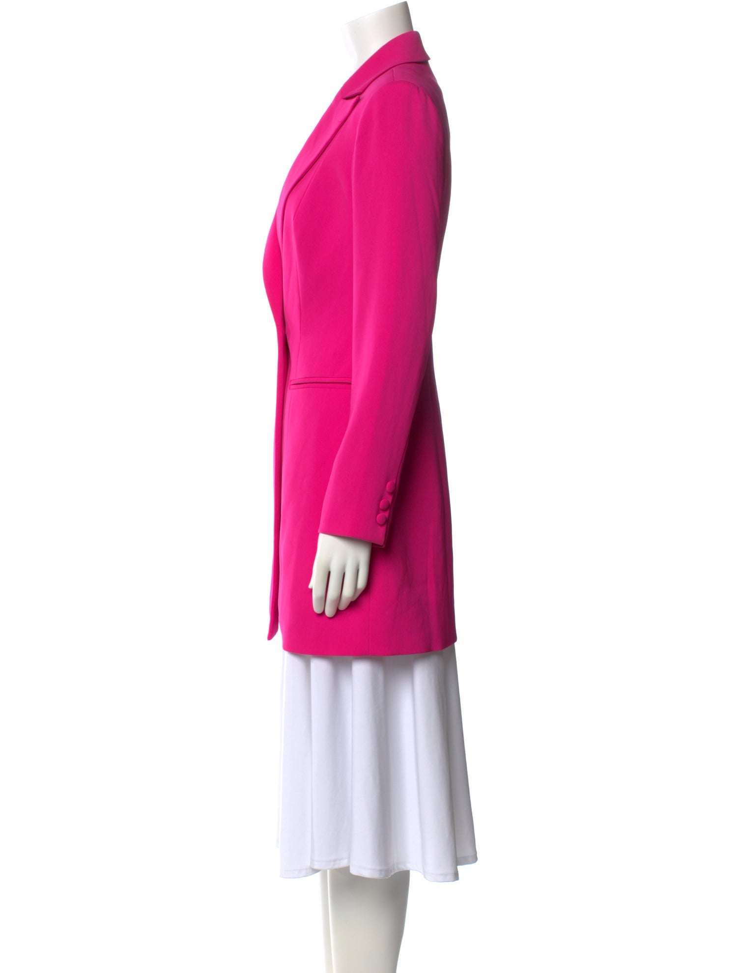 Jay Godfrey V-Neck Mini Dress