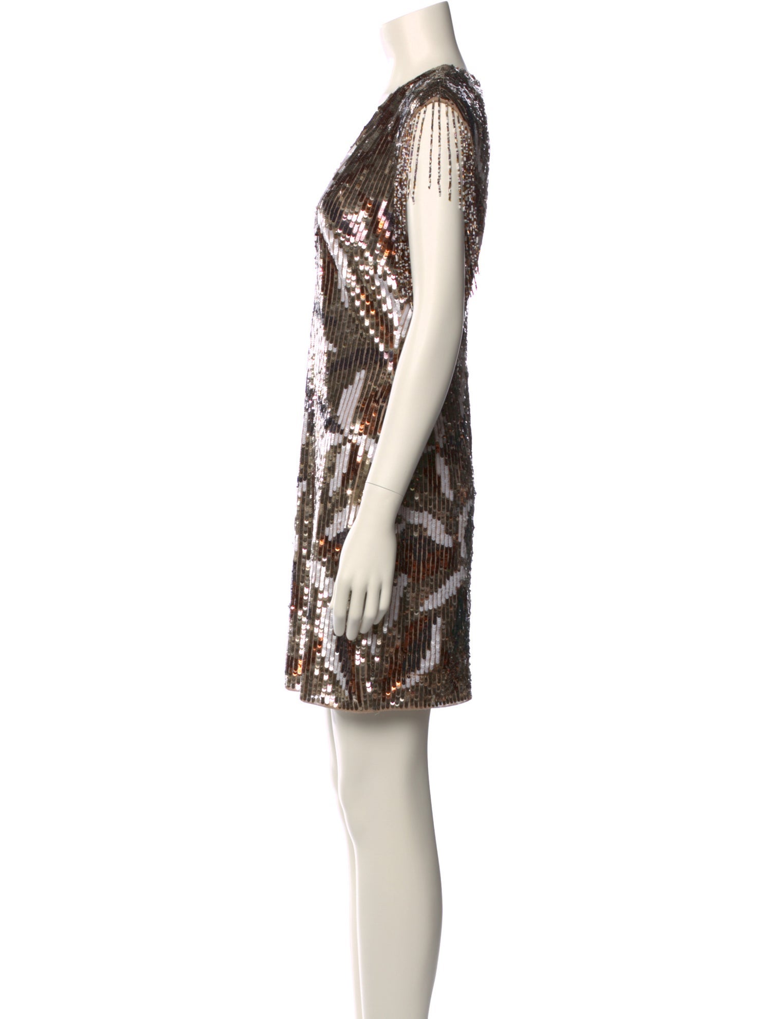 Jay Godfrey Printed Mini Dress