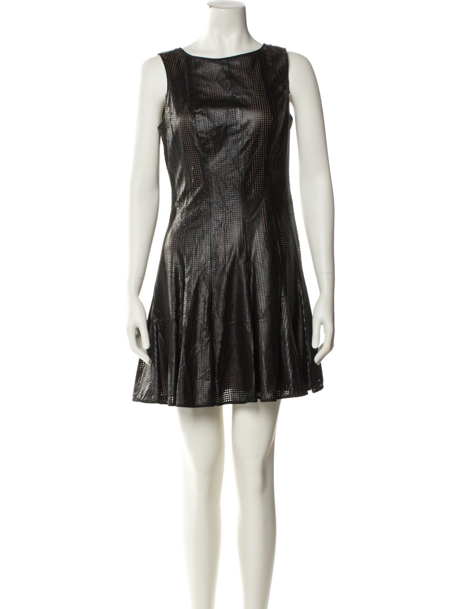 Jay Godfrey Bateau Neckline Mini Dress