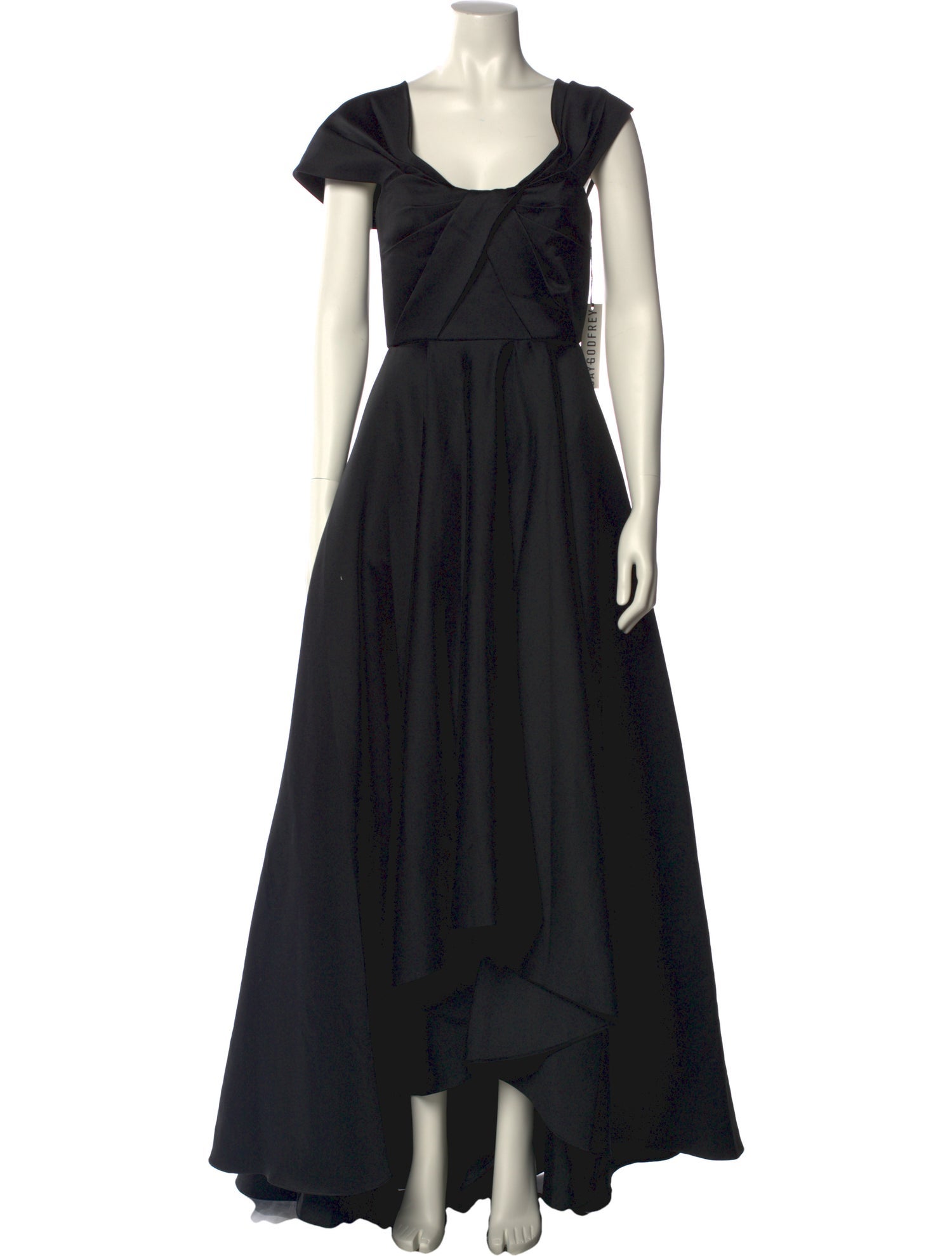 Jay Godfrey Square Neckline Long Dress