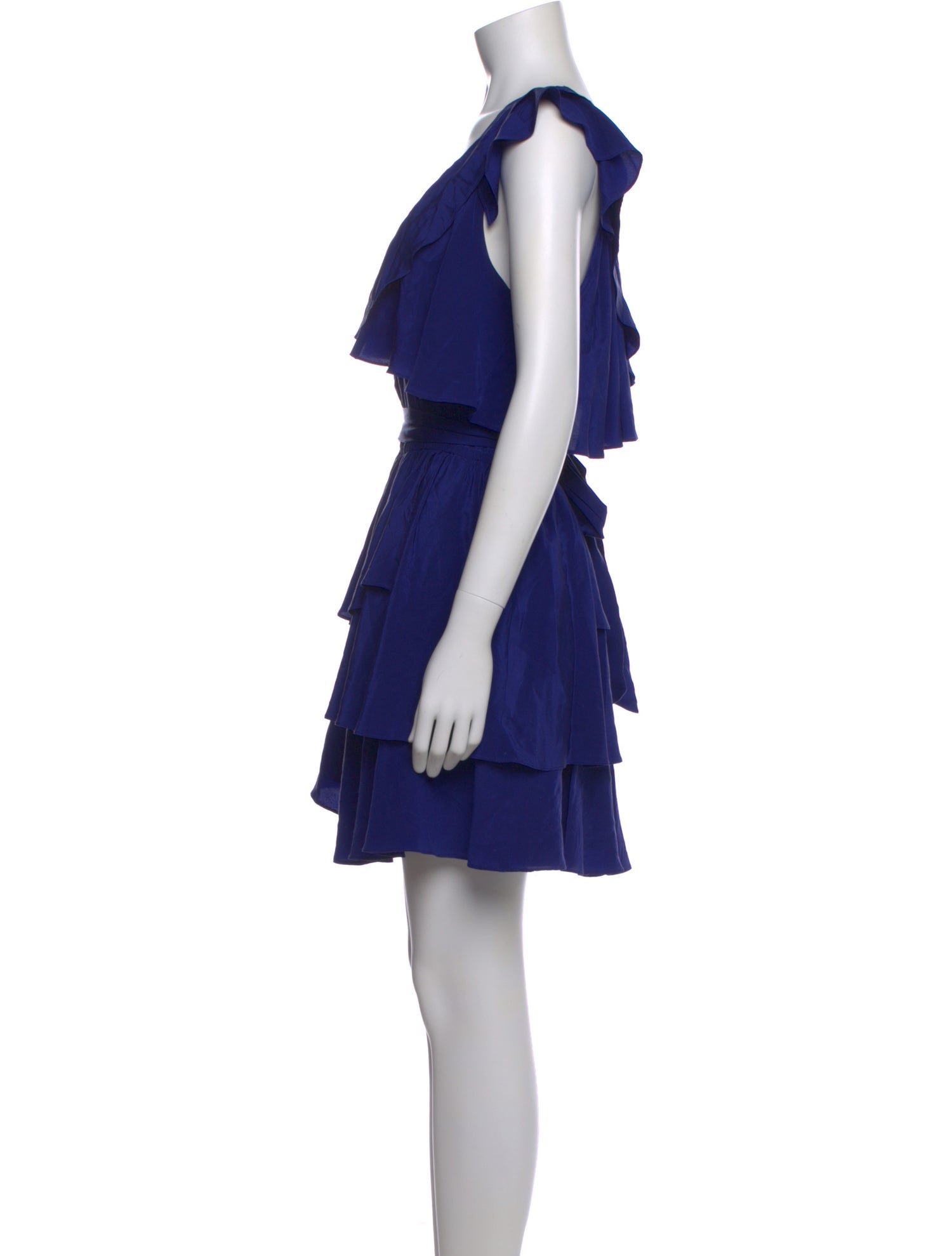 Jay Godfrey Silk Knee-Length Dress