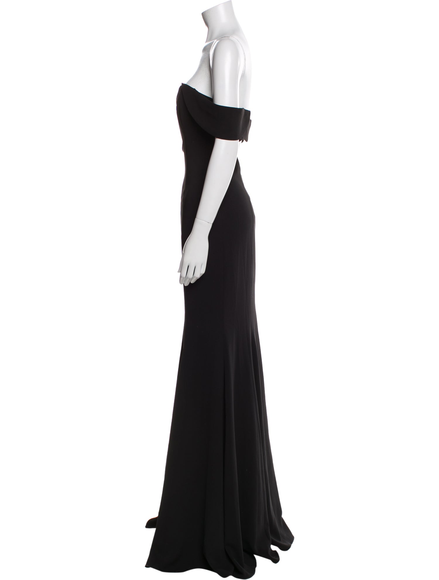 Jay Godfrey Off-The-Shoulder Long Dress