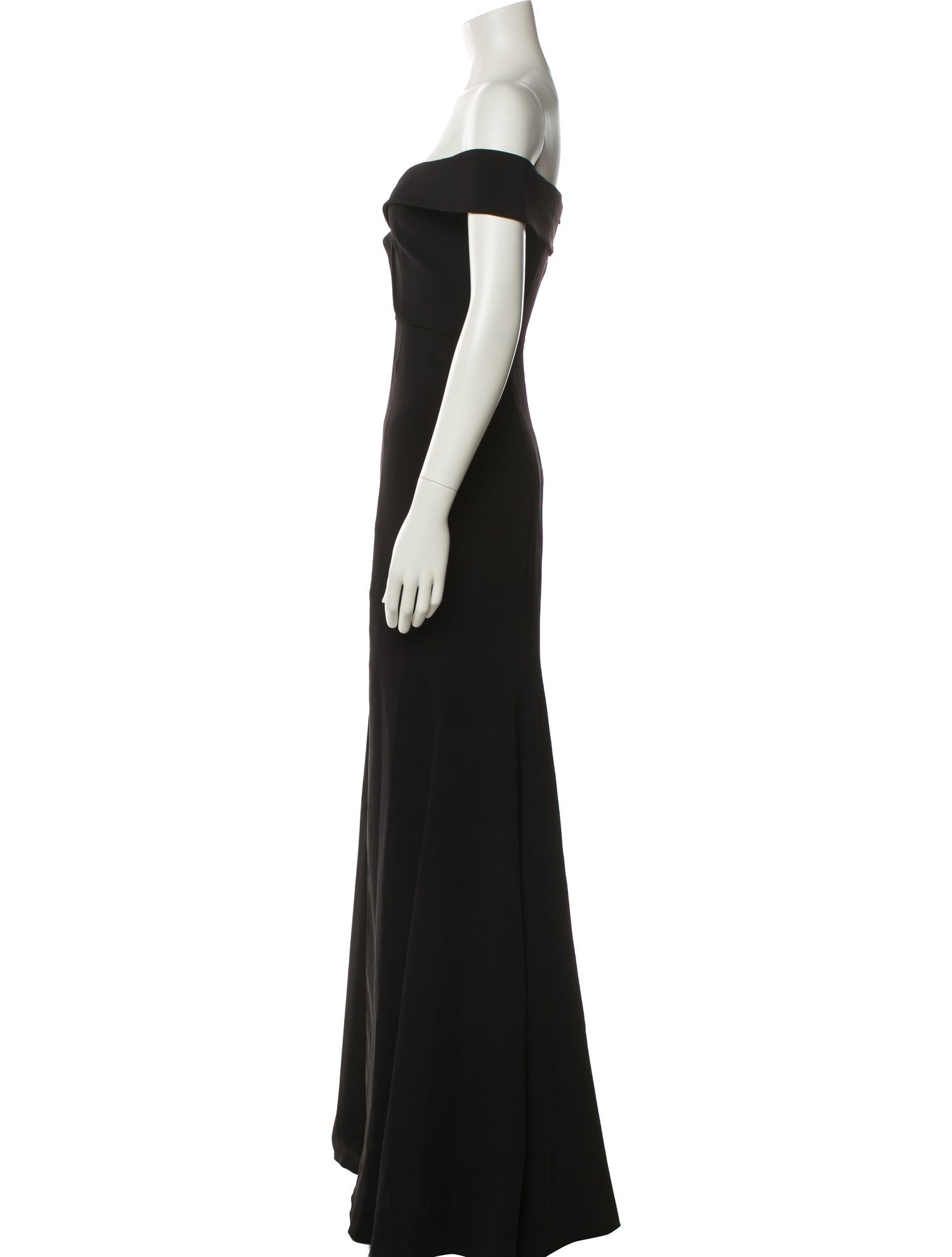 Jay Godfrey Off-The-Shoulder Long Dress