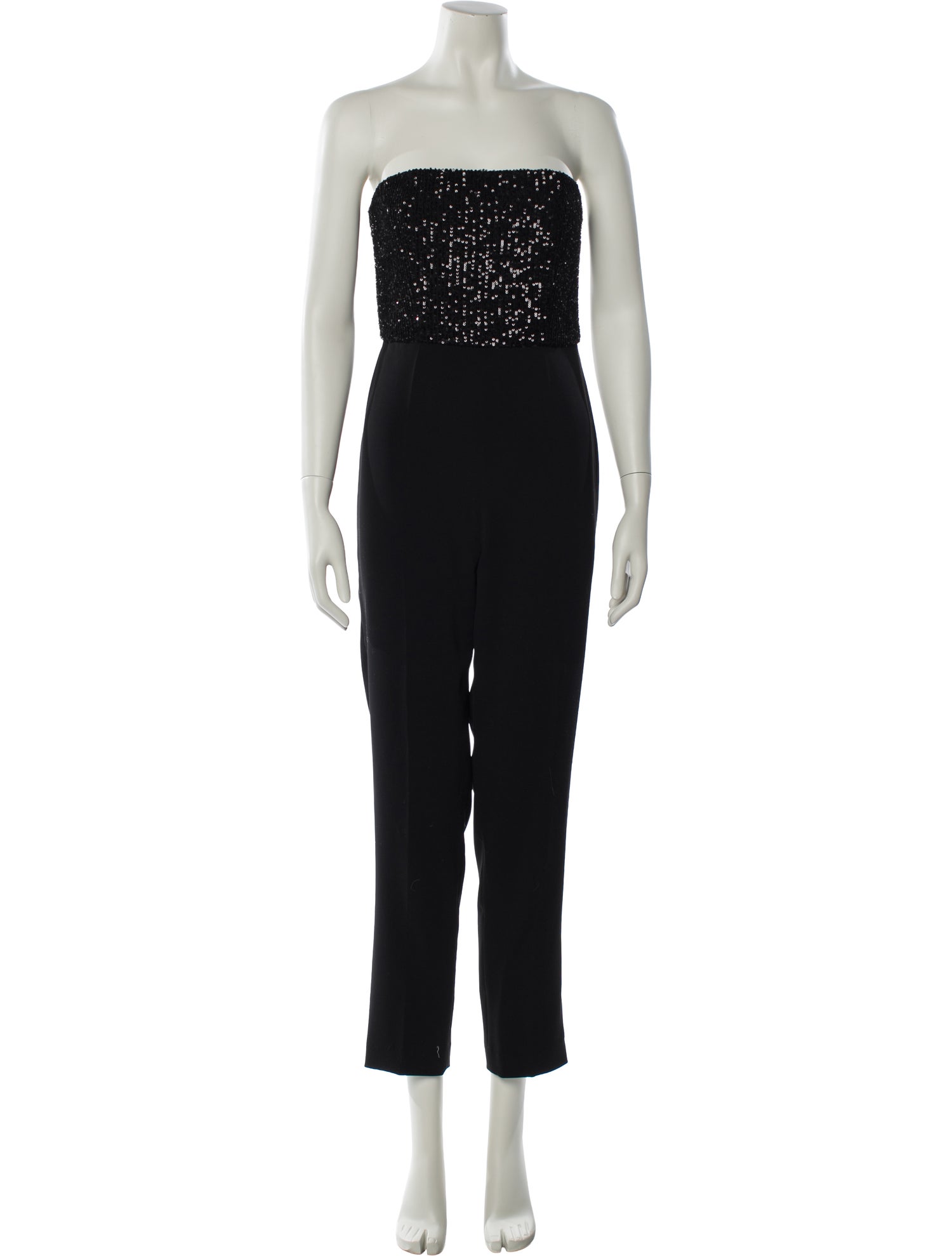 Jay Godfrey Strapless Jumpsuit