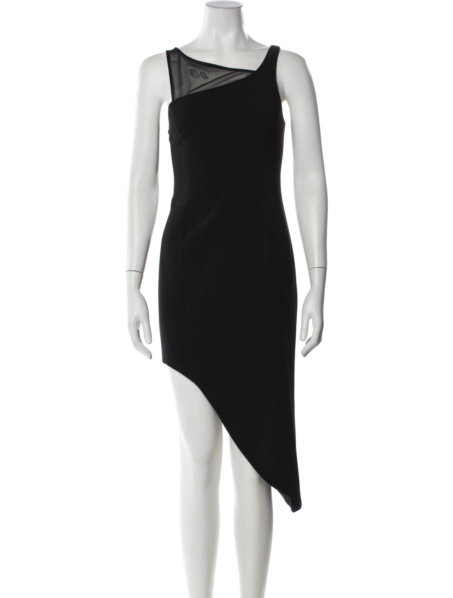 Jay Godfrey One-Shoulder Midi Length Dress