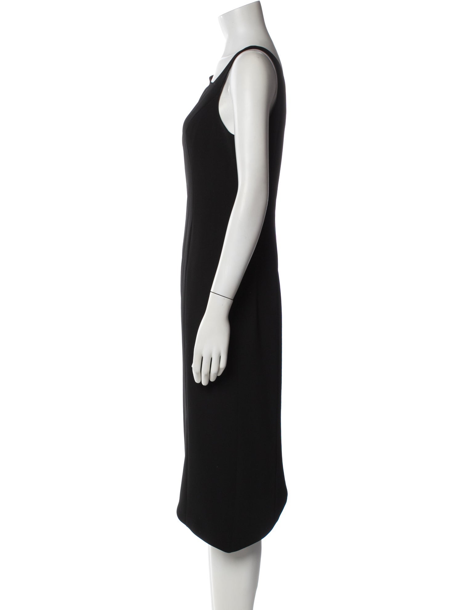 Jay Godfrey One-Shoulder Midi Length Dress