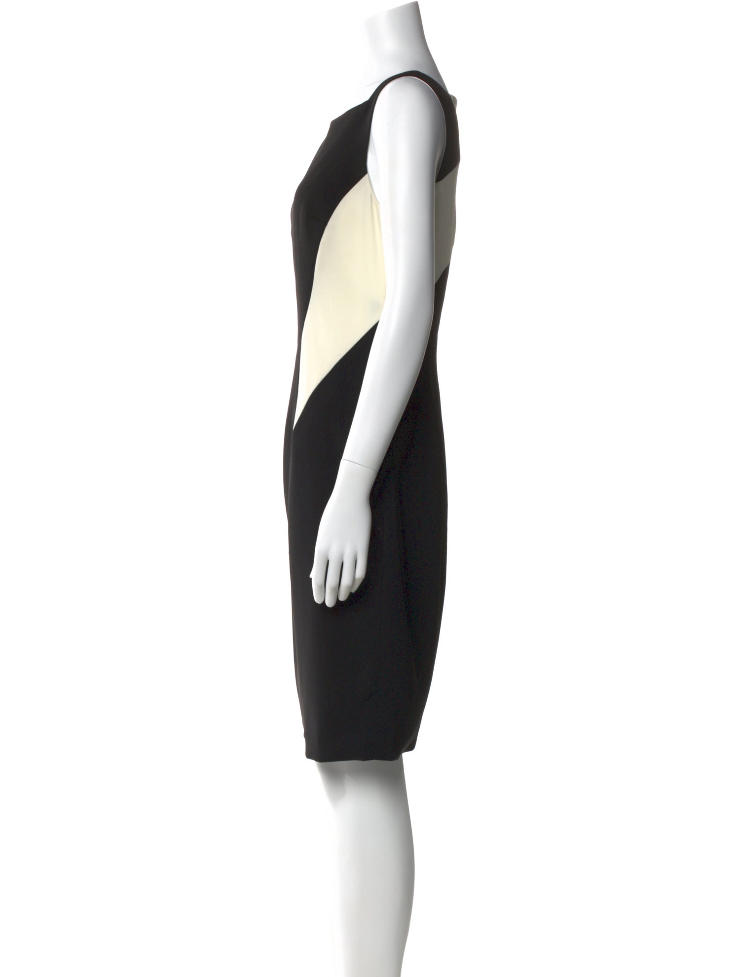Jay Godfrey Square Neckline Knee-Length Dress
