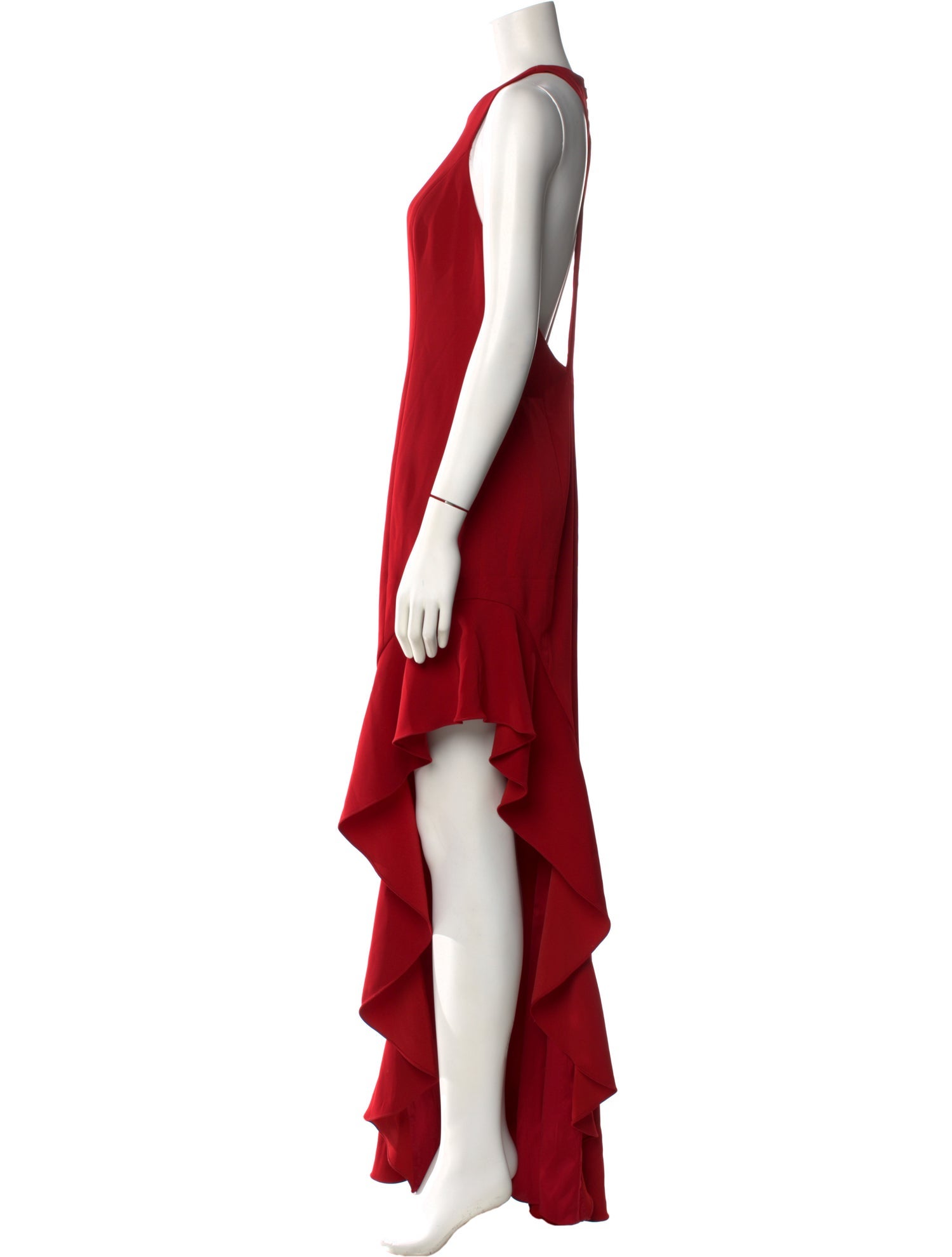 Jay Godfrey Crew Neck Long Dress