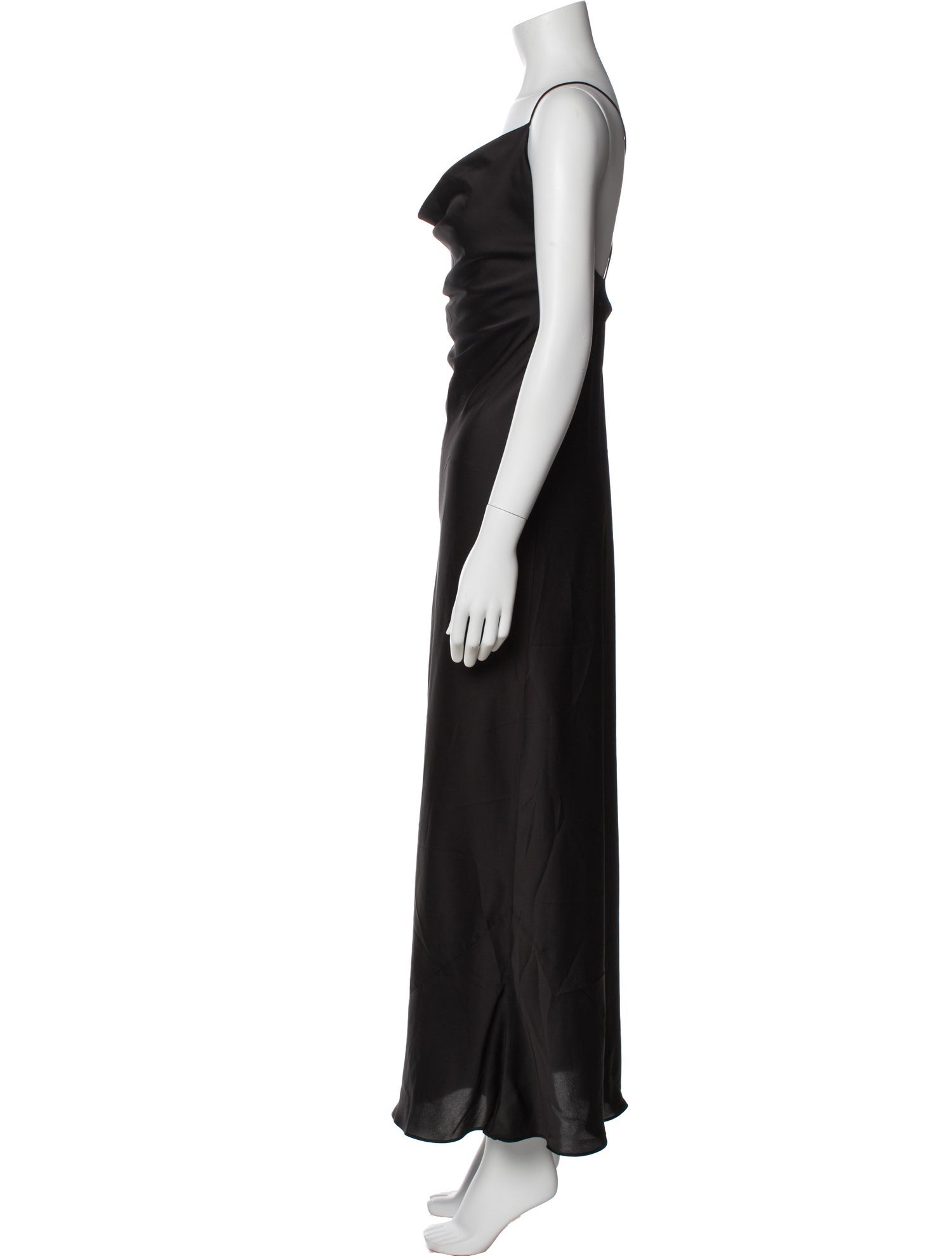 Jay Godfrey Cowl Neck Long Dress