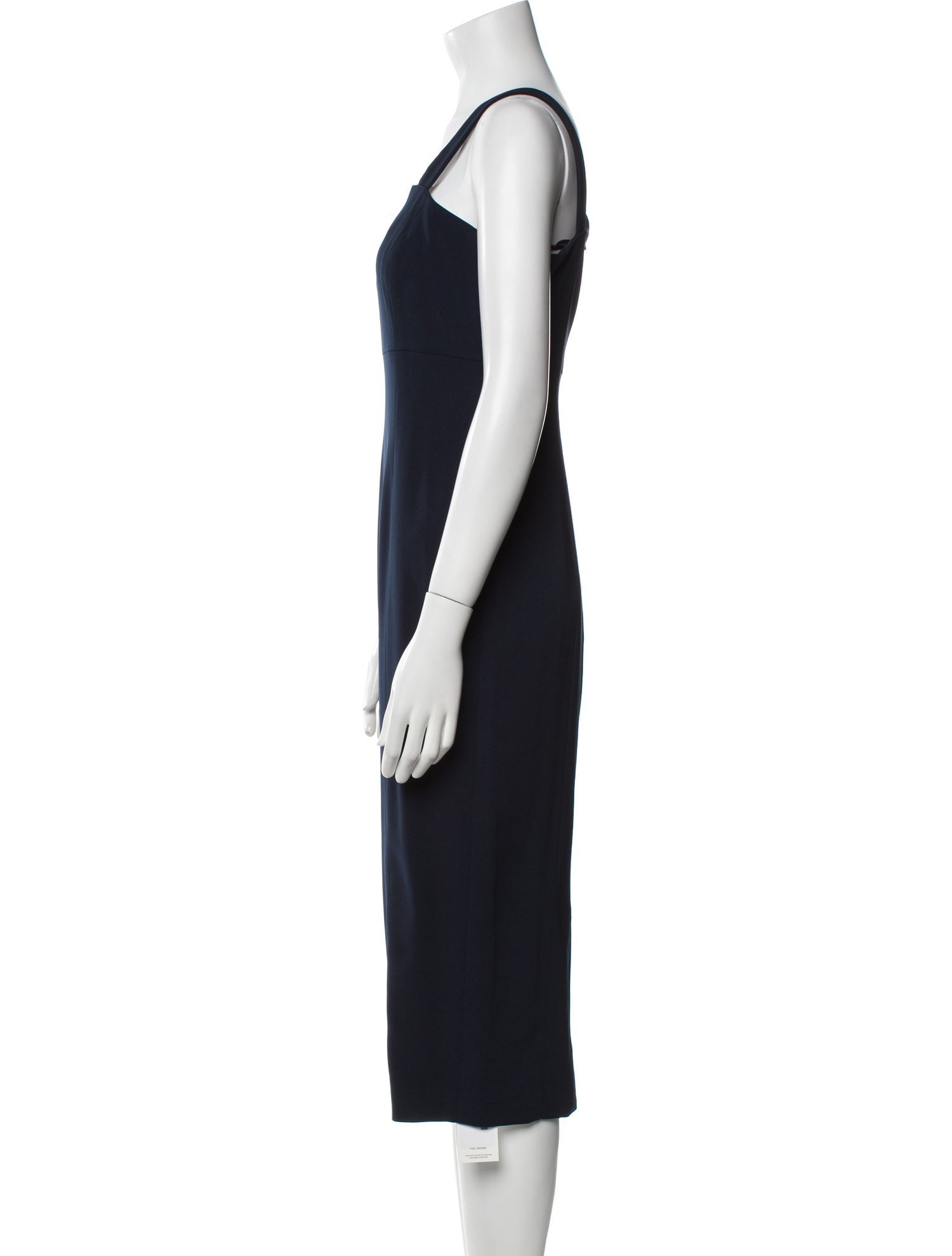 Jay Godfrey Square Neckline Midi Length Dress