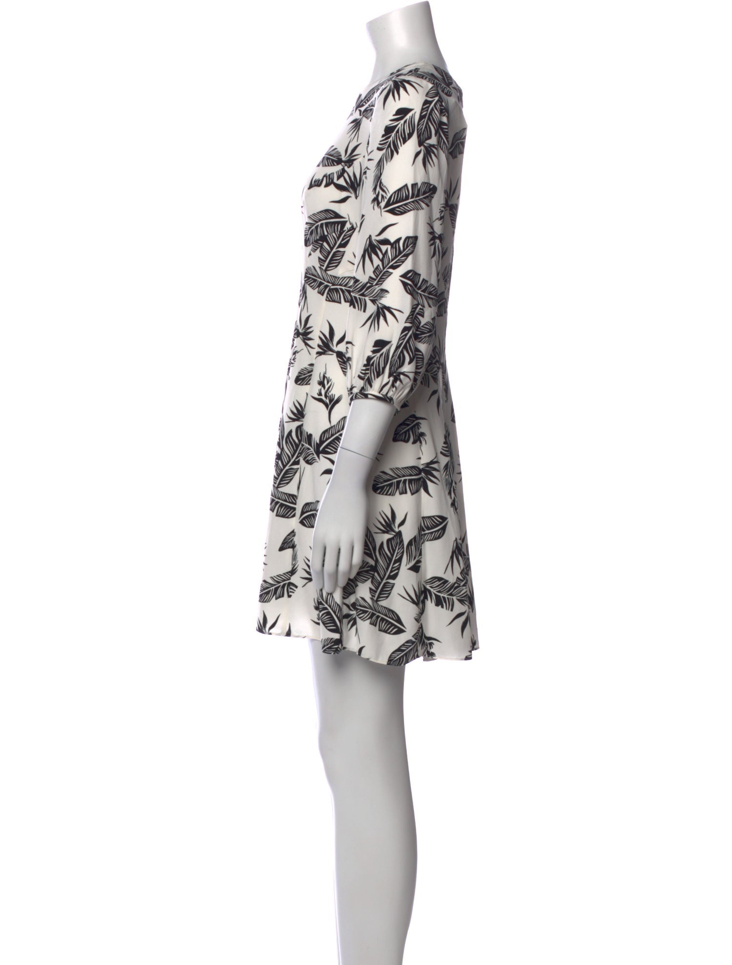 Jay Godfrey Printed Mini Dress