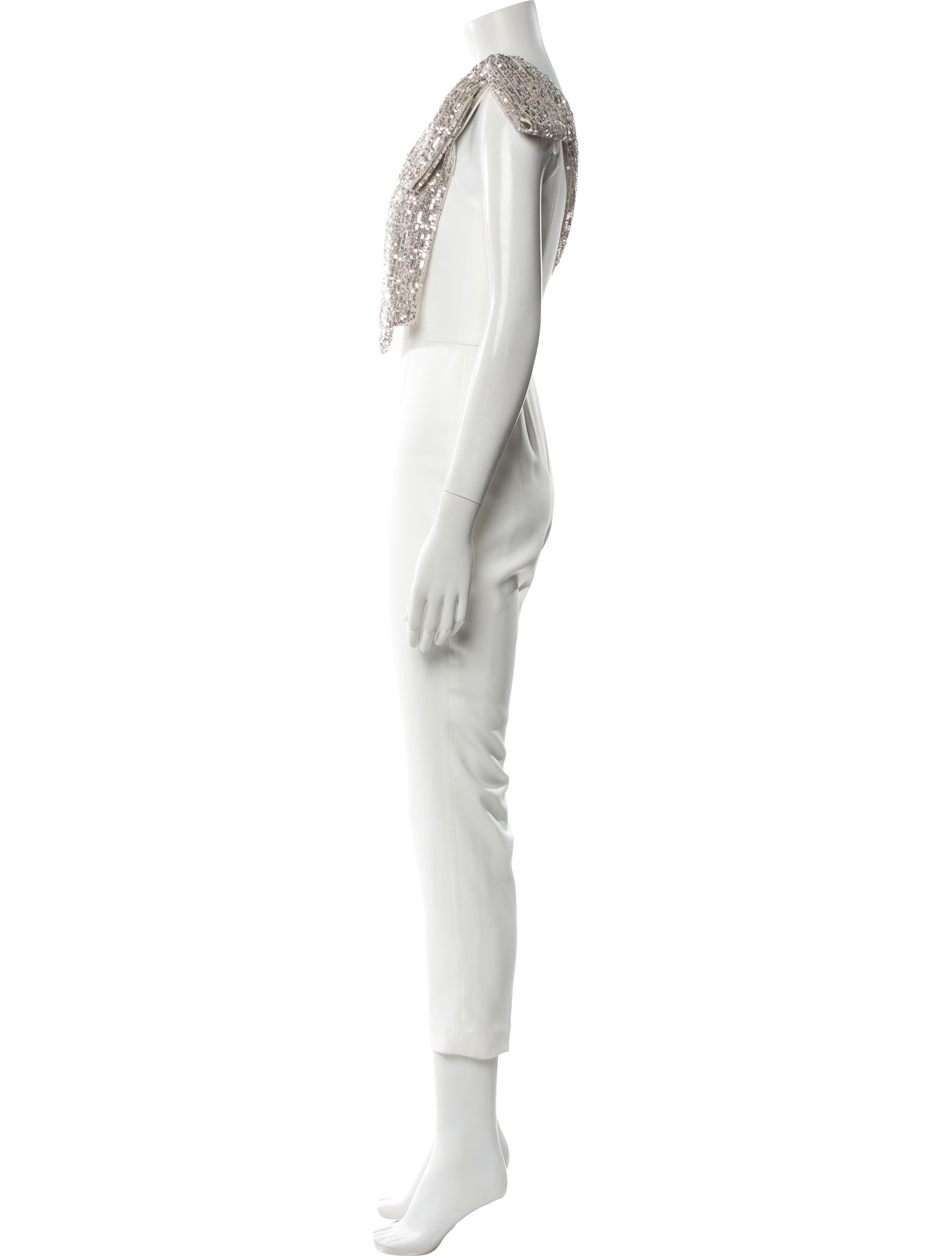 Jay Godfrey One-Shoulder Jumpsuit