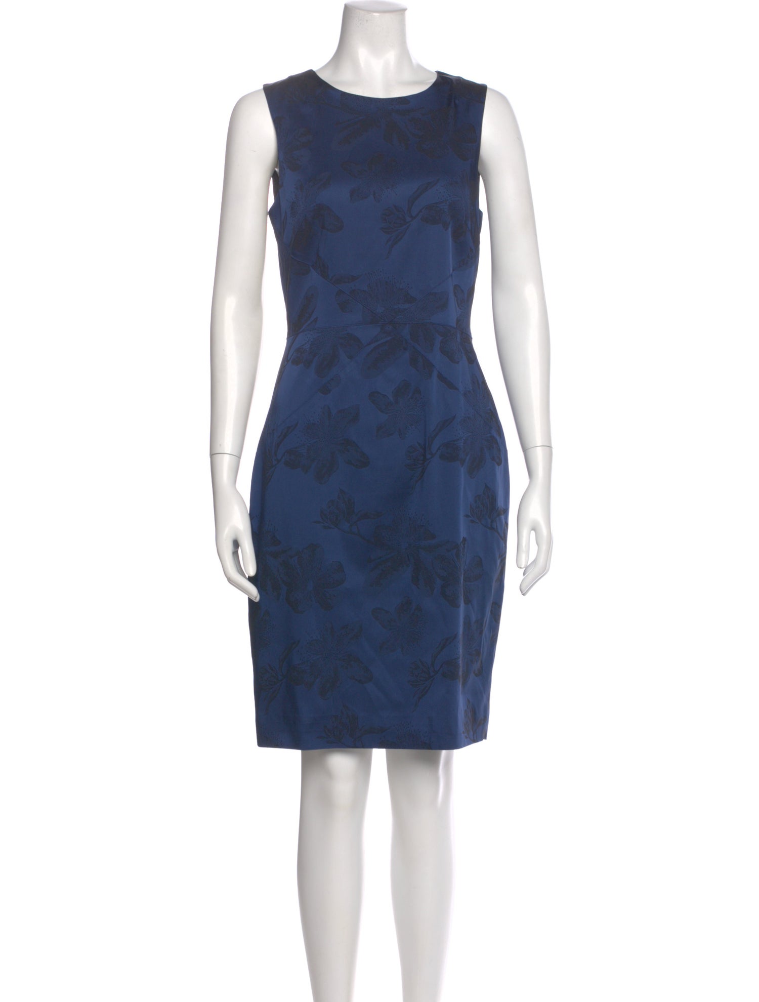 Jay Godfrey Printed Midi Length Dress