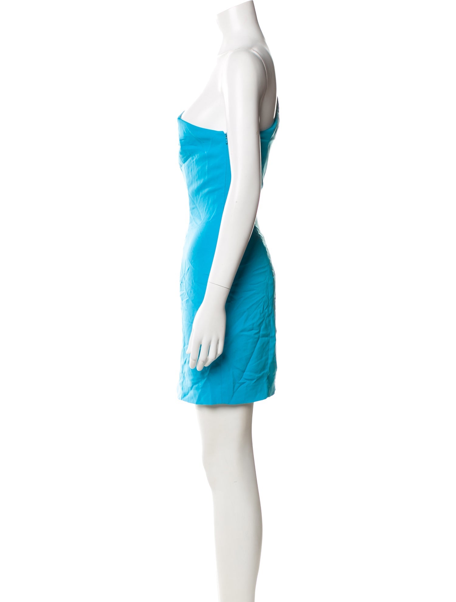Jay Godfrey One-Shoulder Mini Dress