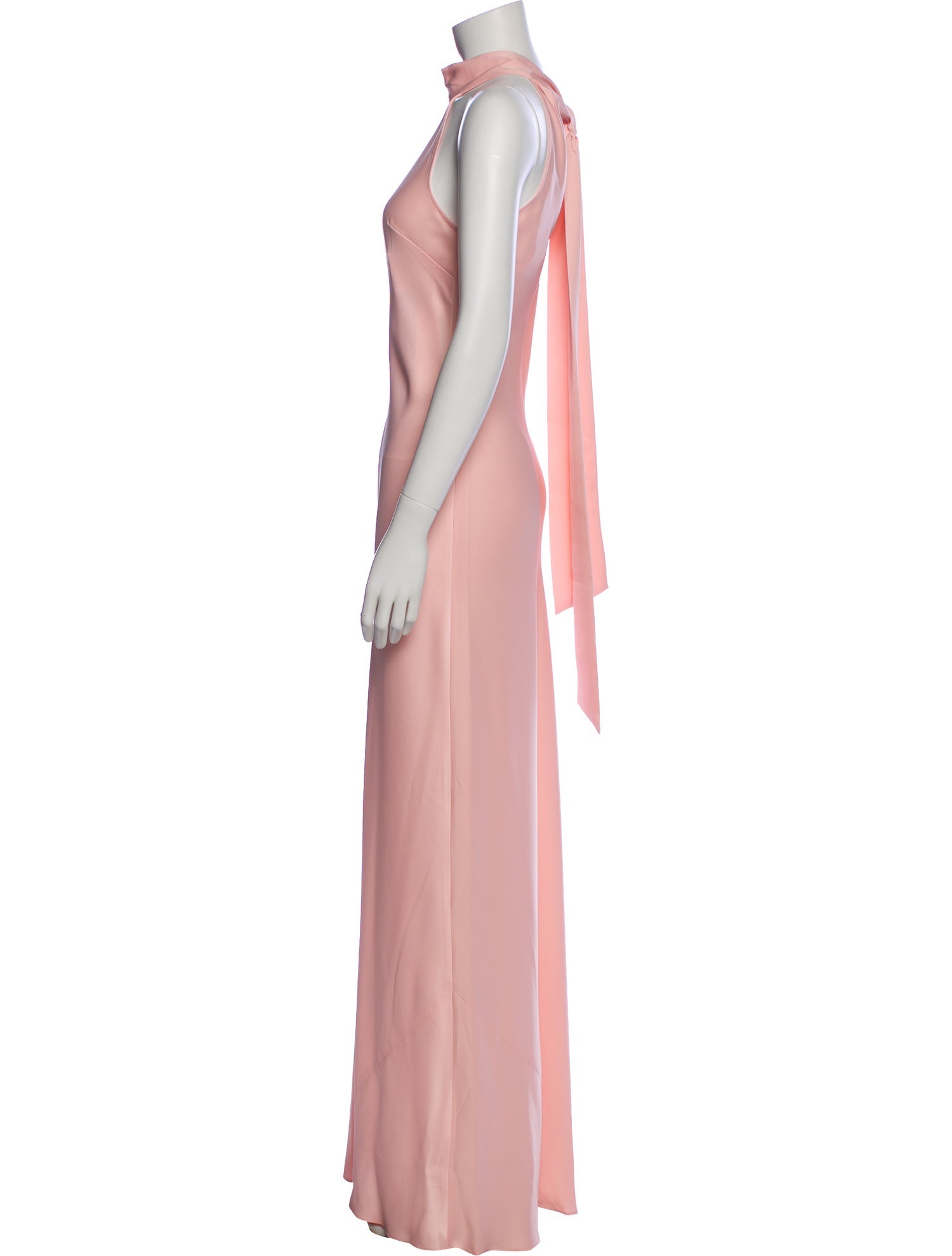 Jay Godfrey Mock Neck Long Dress