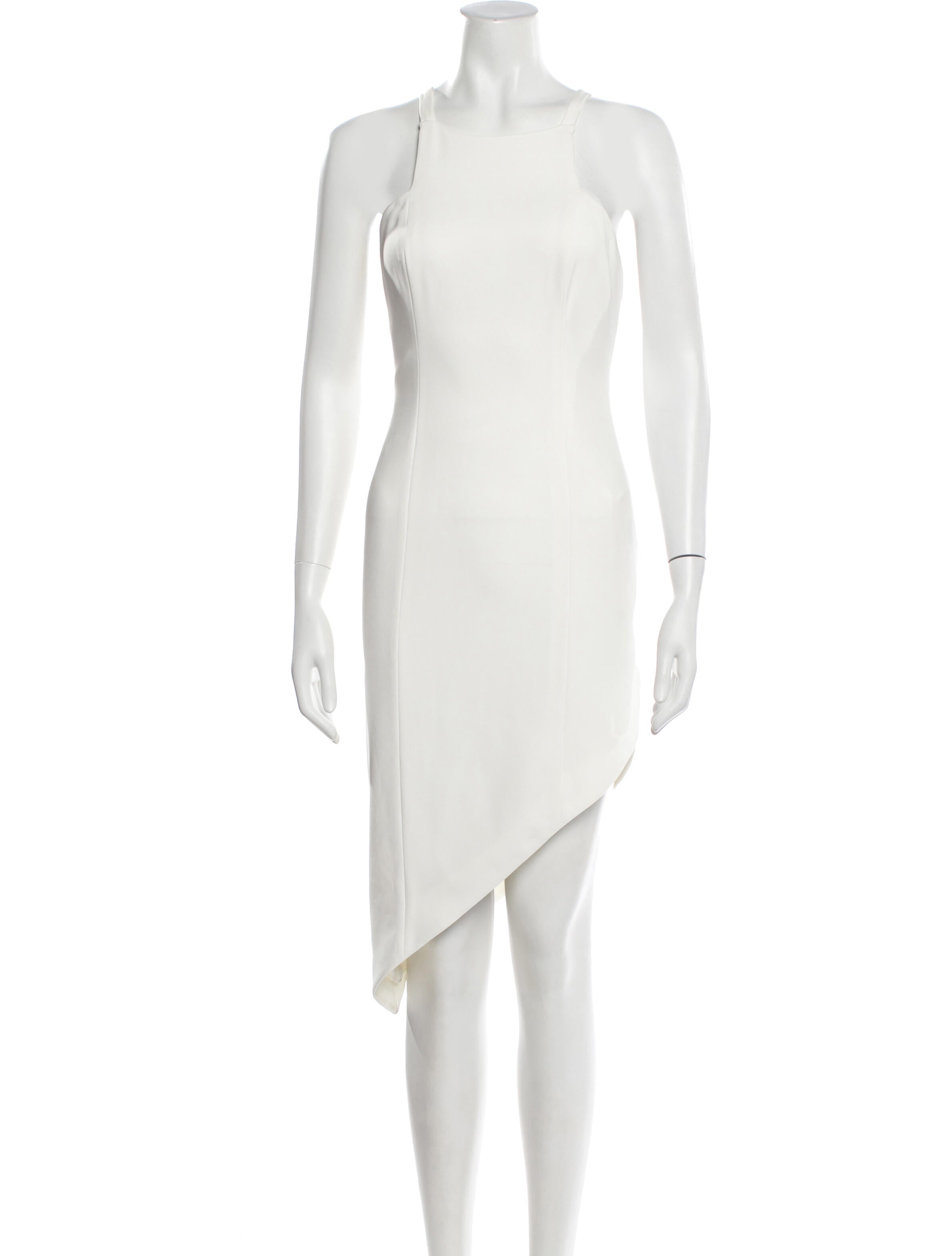 Jay Godfrey Scoop Neck Midi Length Dress