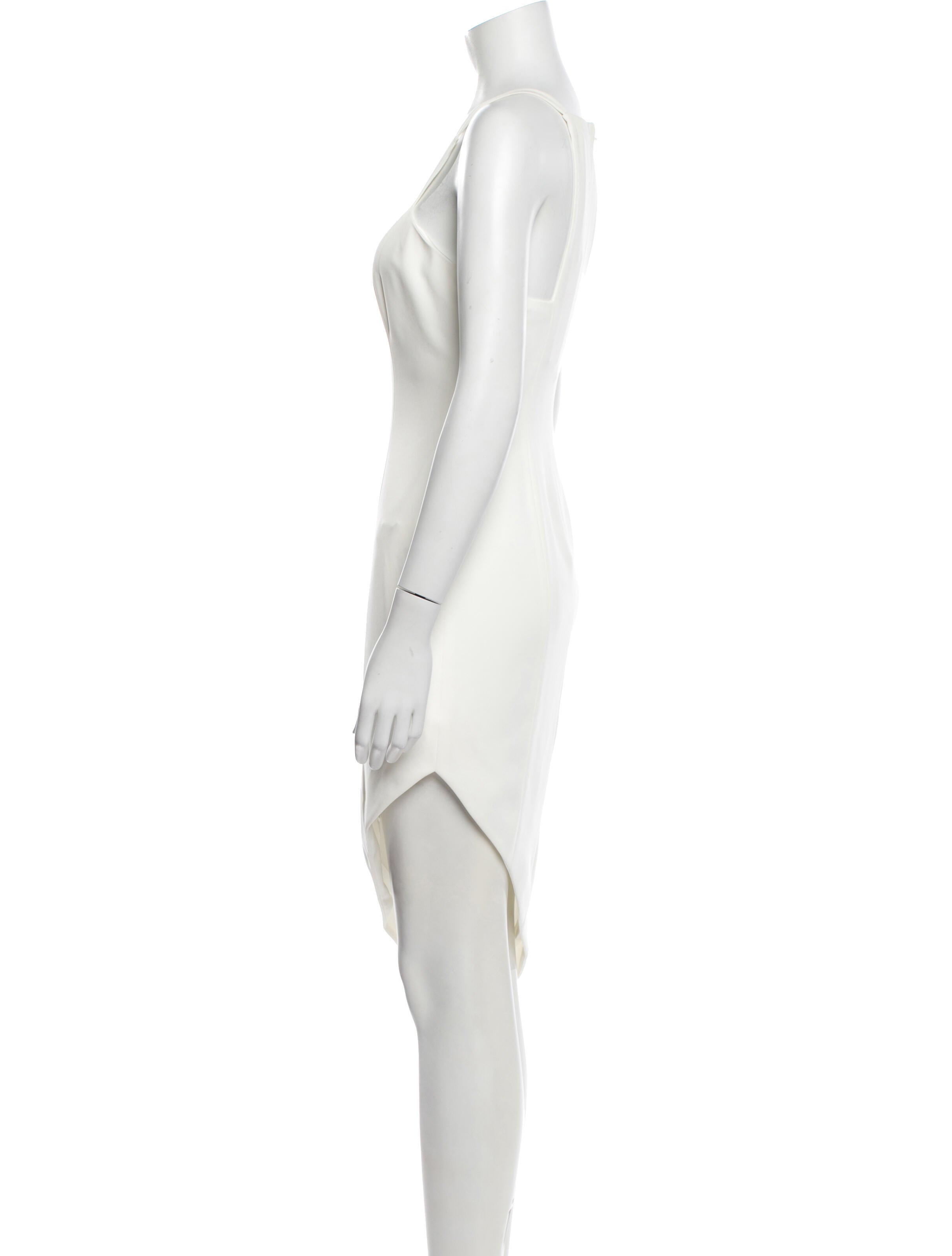 Jay Godfrey Scoop Neck Midi Length Dress