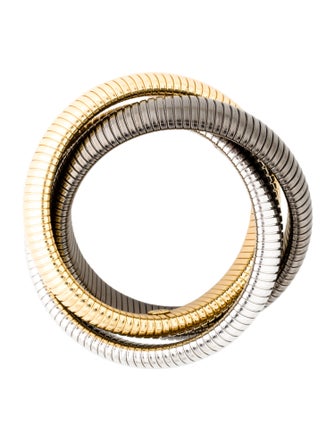 Janis Savitt Triple Cobra Rolling Bracelet