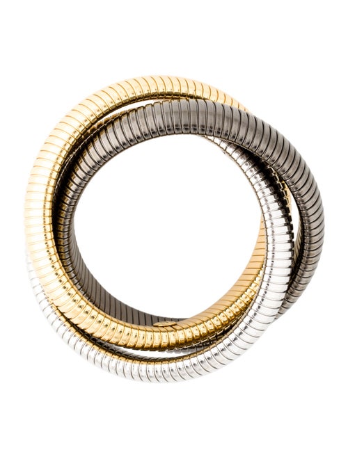 Janis Savitt Triple Cobra Rolling Bracelet