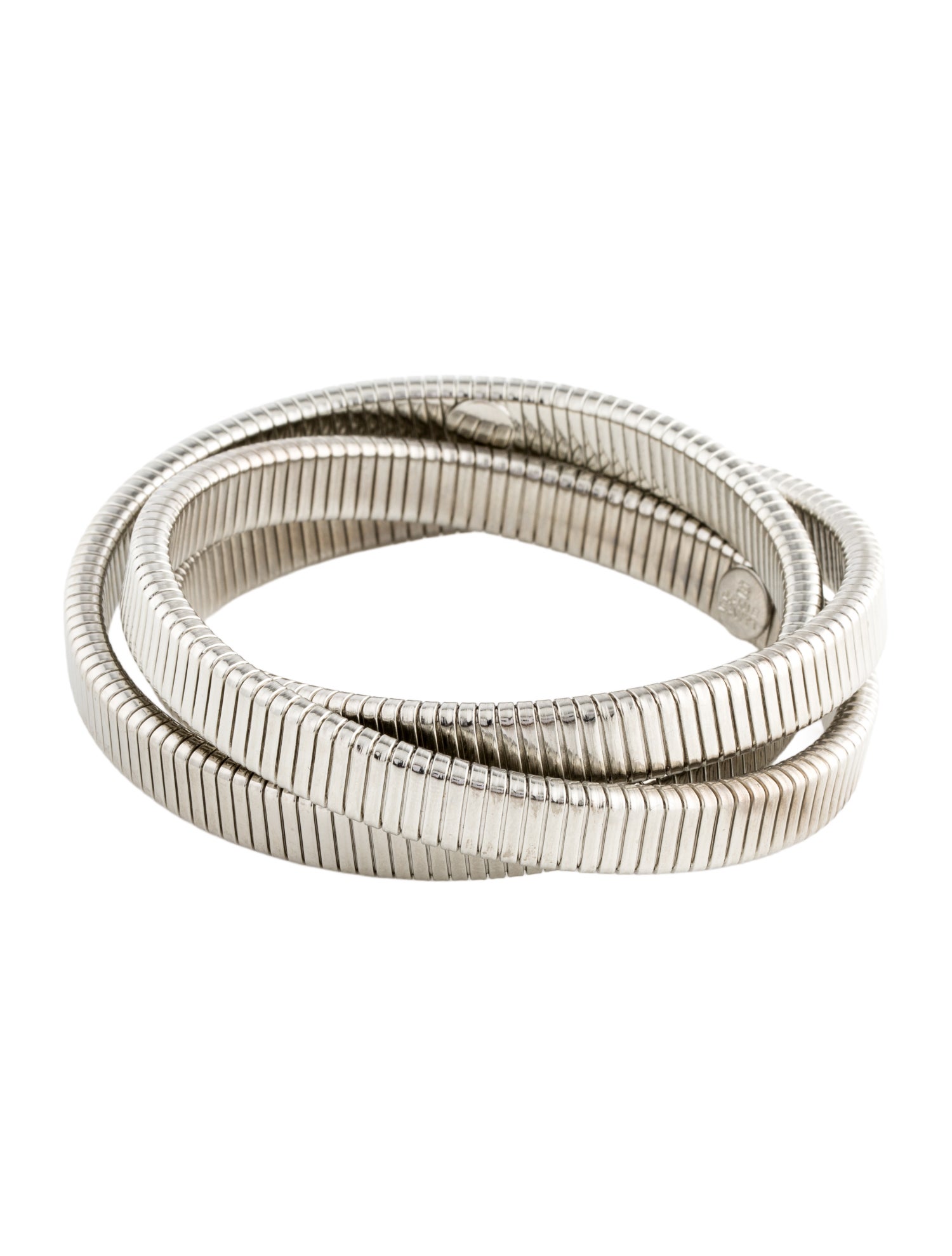 Janis Savitt Triple Cobra Bangle Bracelet