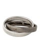 Janis Savitt Double Flat Cobra Bangle Bracelet