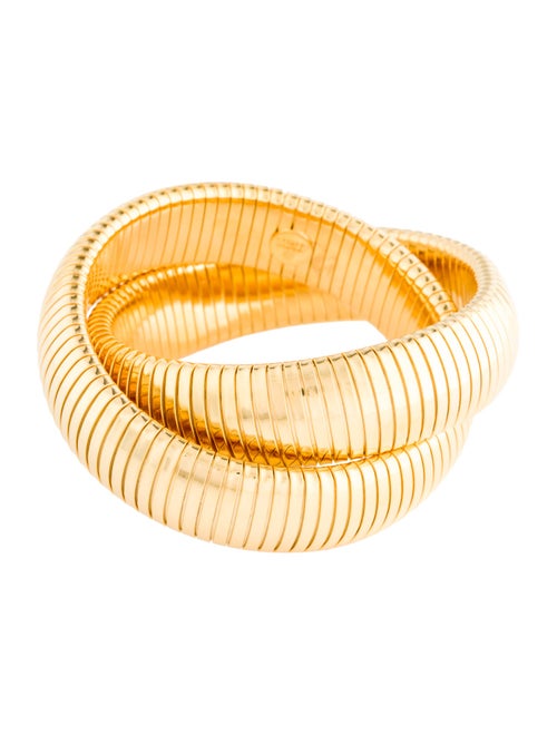 Janis Savitt Double Cobra Bracelet