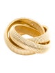 Janis Savitt Triple Cobra Bangle Bracelet