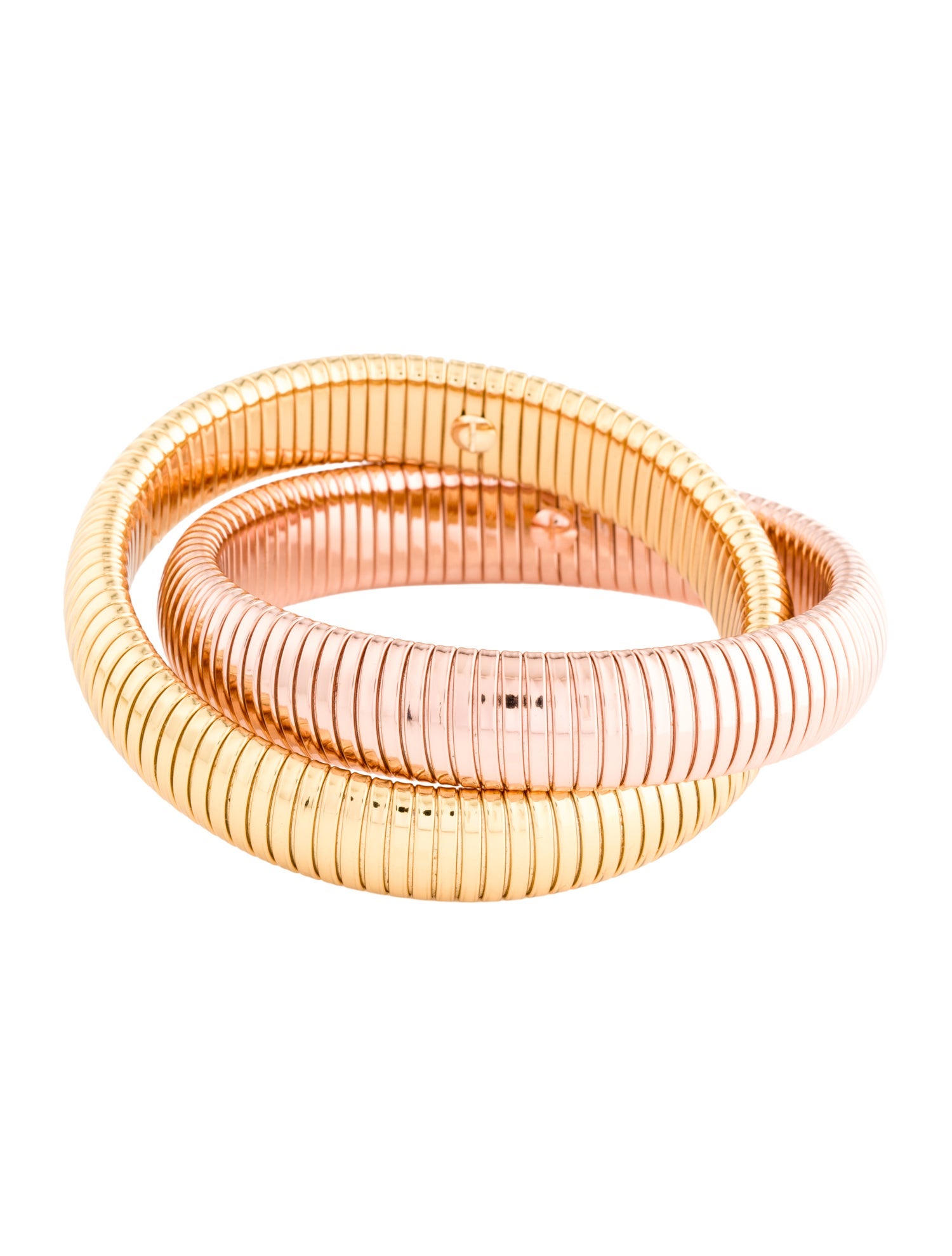 Janis Savitt Double Cobra Bangle Bracelet