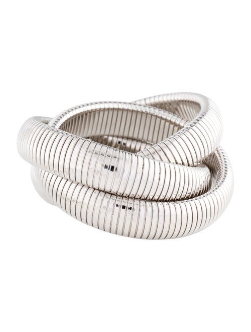 Janis Savitt Triple Cobra TM Bracelet