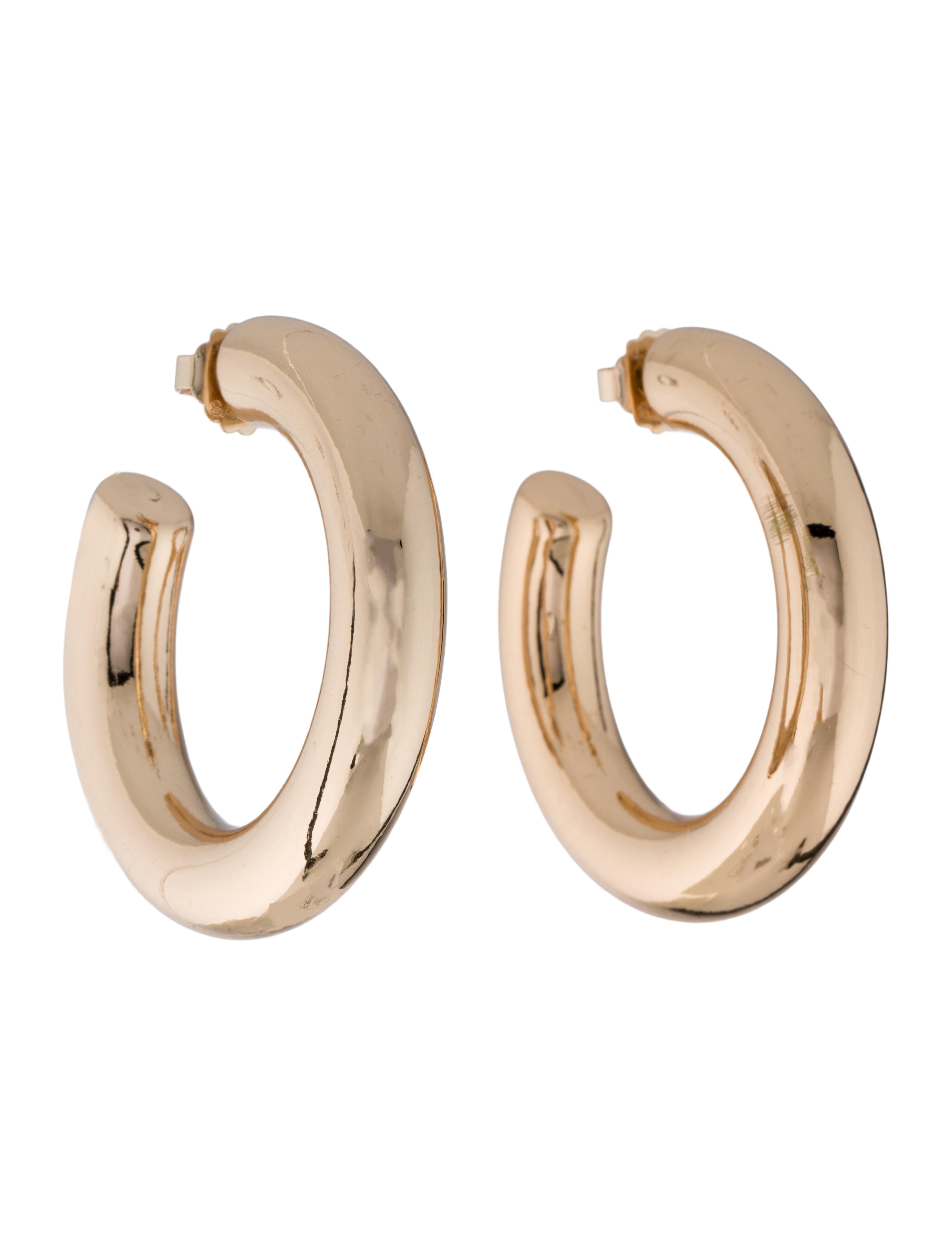 Janis Savitt Oprah's Favorite Large Hoop Earrings