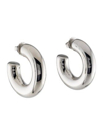 Janis Savitt Oprah's Favorite Medium Hoop Earrings