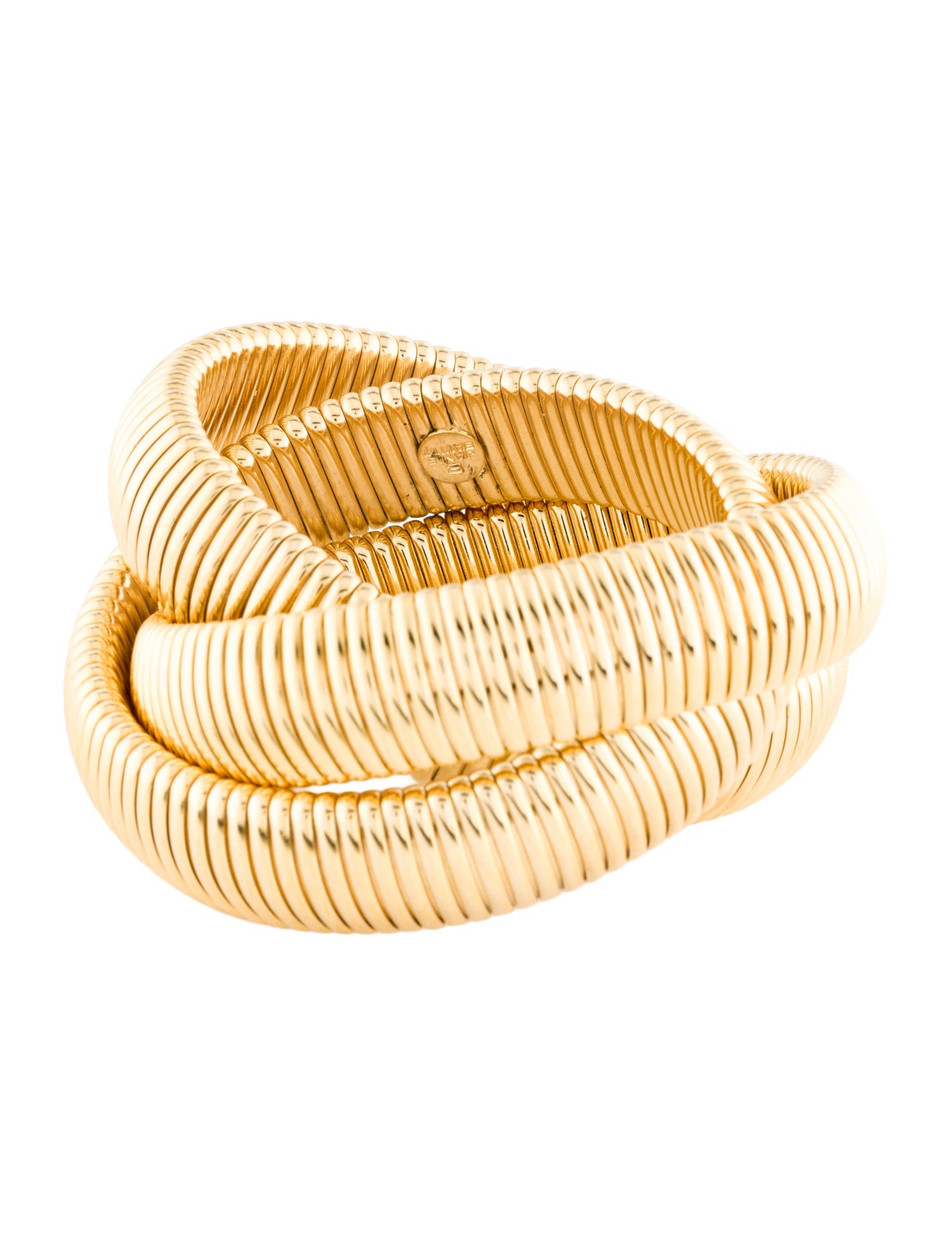 Janis Savitt Double Cobra Rolling Bracelet