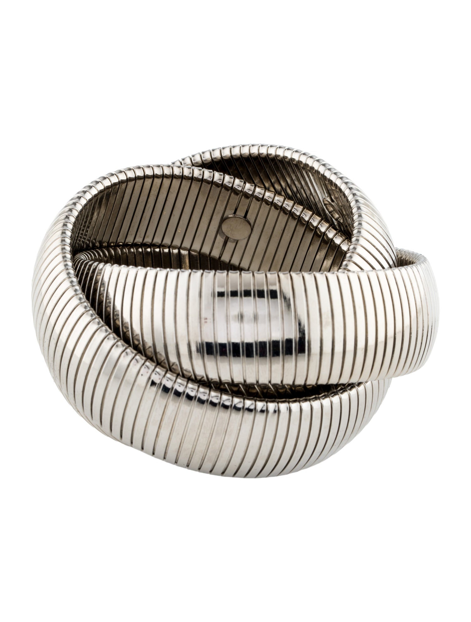 Janis Savitt Triple Cobra Rolling Bracelet