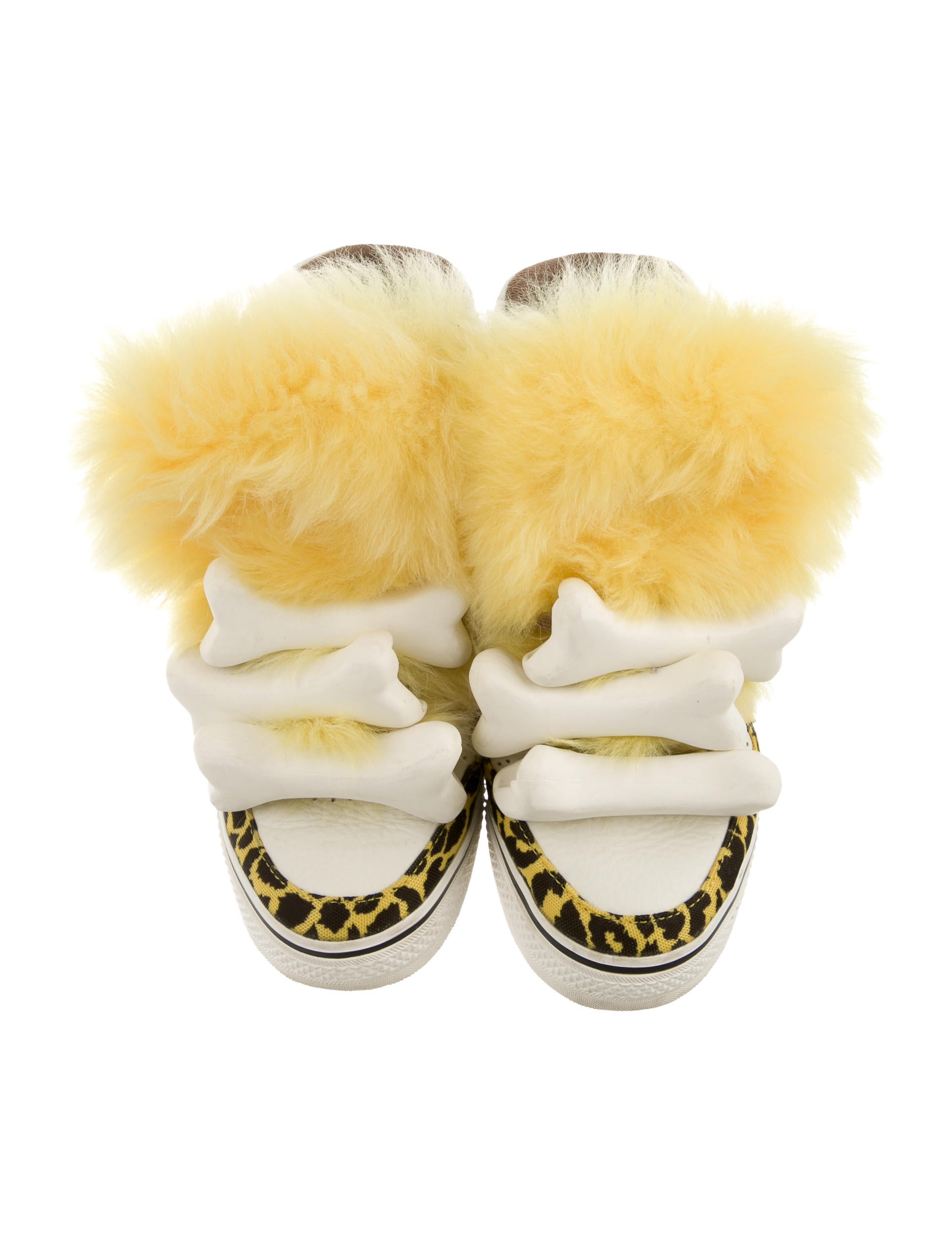Jeremy Scott x Adidas Fur Bone Sneaker - Brown Sneakers, Shoes - WJA20131 |  The RealReal