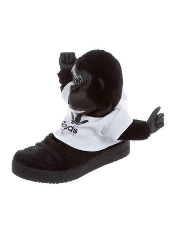 Jeremy Scott x Adidas Gorilla High-Top Sneakers w/ Tags - Shoes - WJA20163 | The RealReal