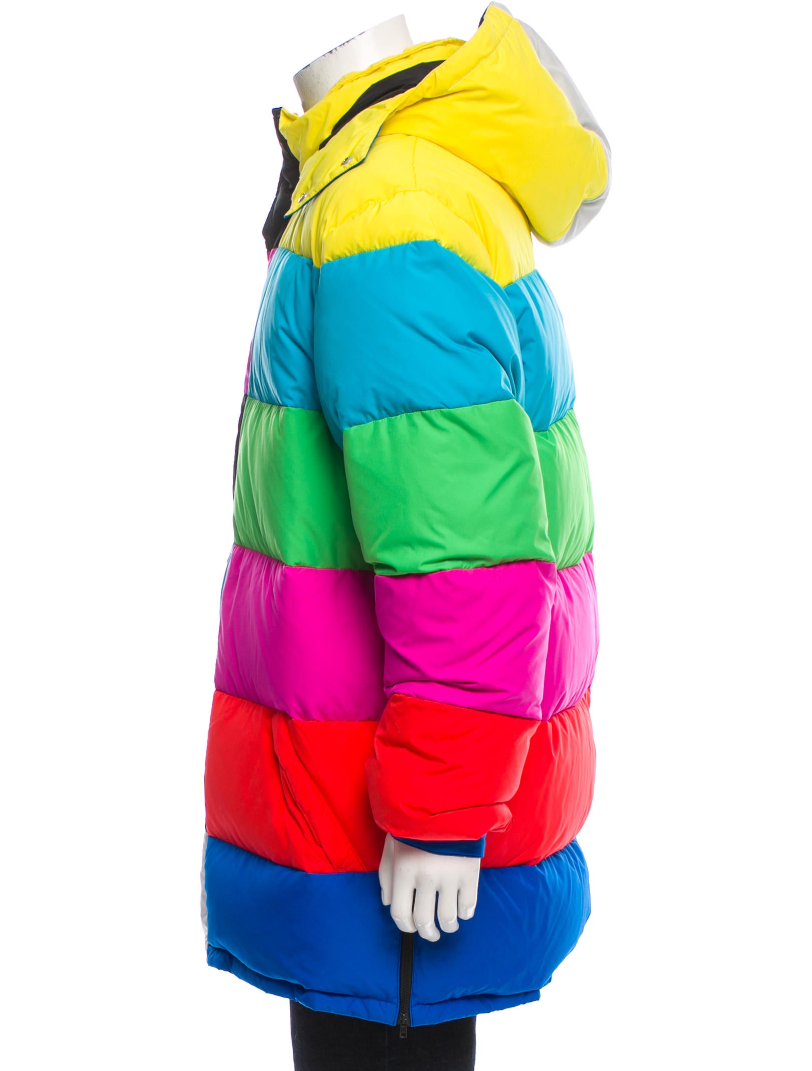 Jeremy Scott x Adidas TV Down Jacket w/ Tags - Blue Outerwear