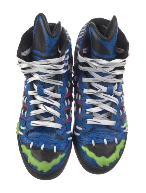 Jeremy Scott x Adidas Attitude Hi Madballs Sneakers