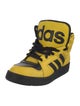 Jeremy Scott x Adidas Instinct Hi 'Sun Black' Sneakers
