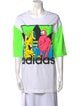 Jeremy Scott x Adidas Graphic Print Crew Neck T-Shirt