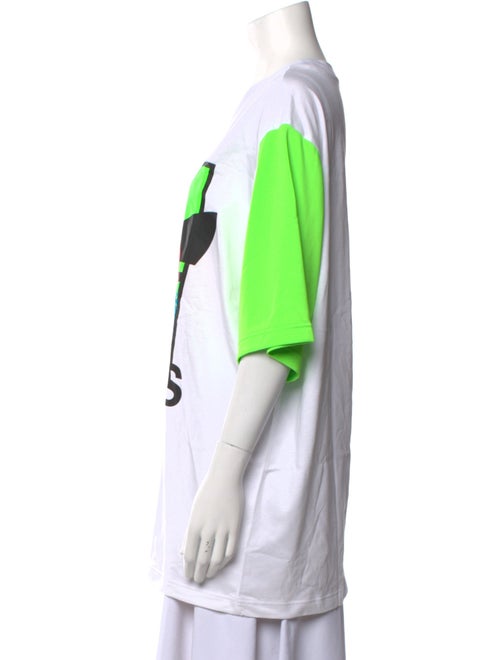 Jeremy Scott x Adidas Graphic Print Crew Neck T-Shirt