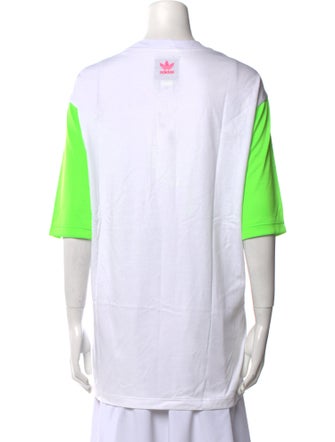 Jeremy Scott x Adidas Graphic Print Crew Neck T-Shirt