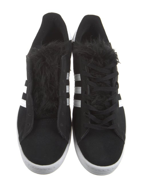 Jeremy Scott x Adidas Suede Striped Sneakers