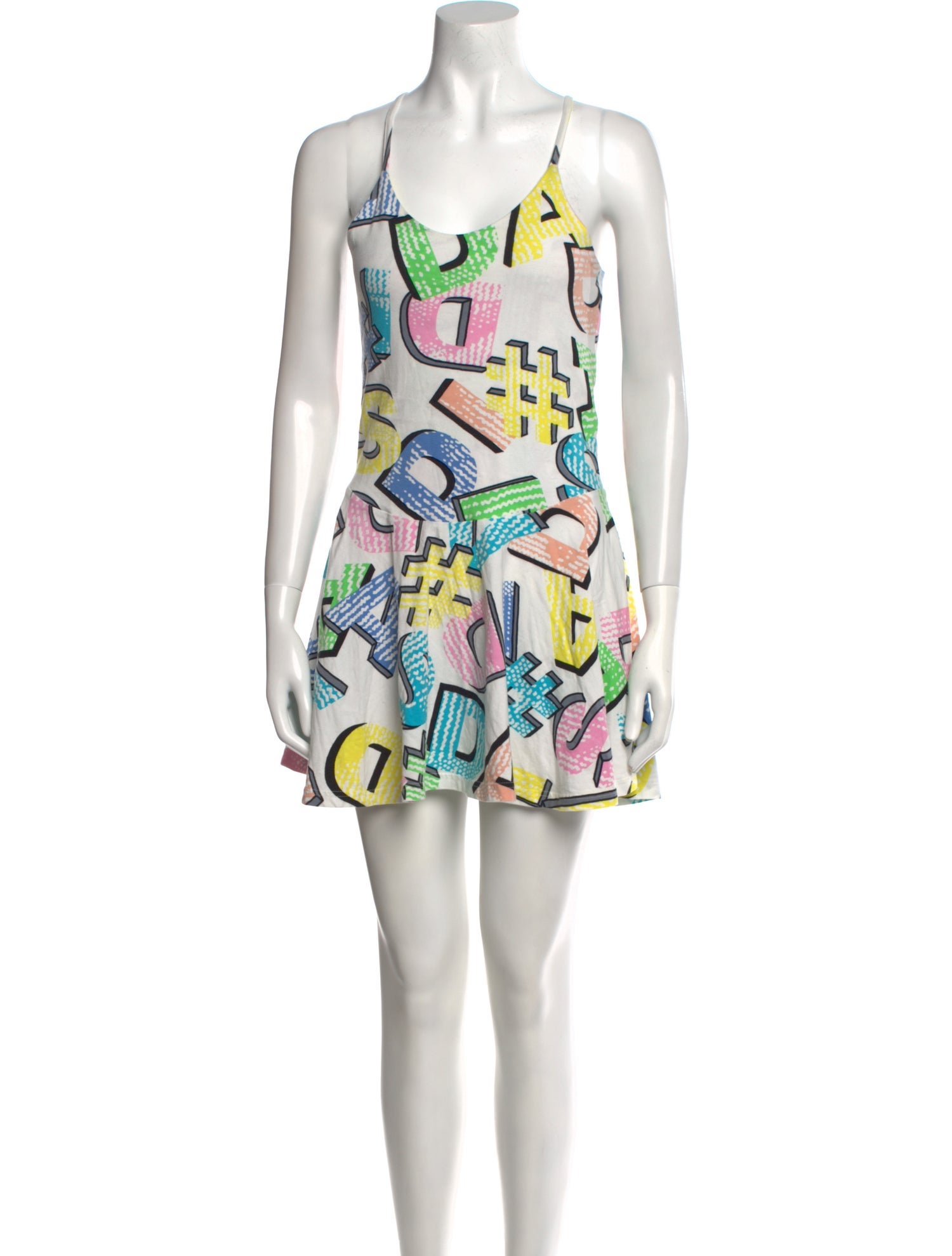 Jeremy Scott x Adidas Printed Mini Dress