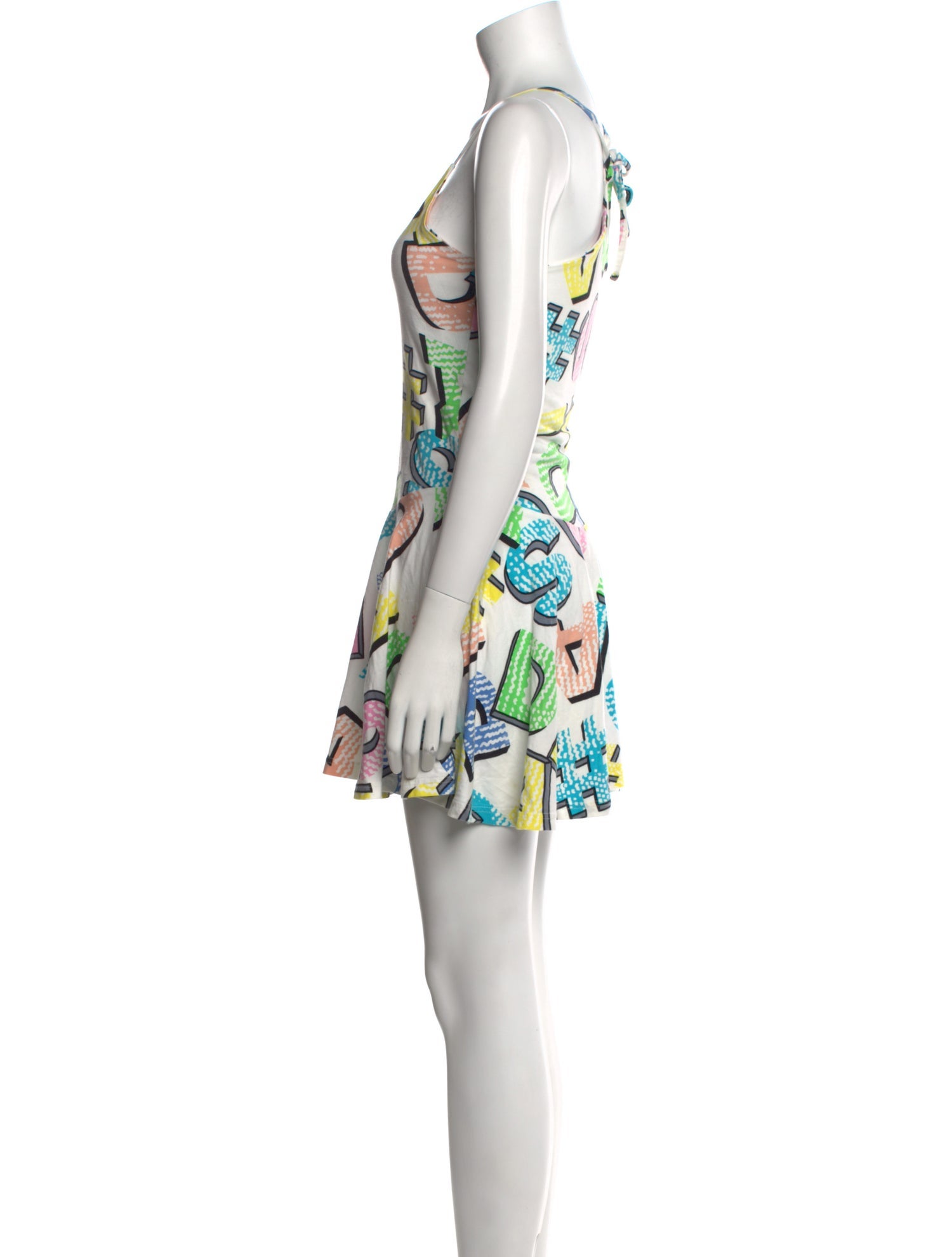 Jeremy Scott x Adidas Printed Mini Dress