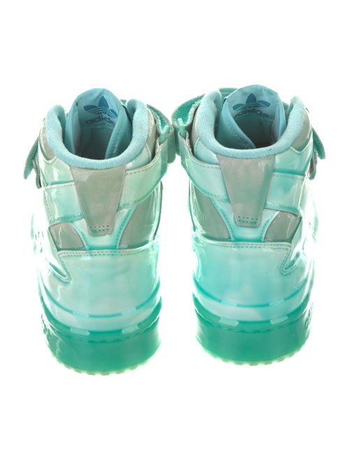 Jeremy Scott x Adidas Patent Leather Sneakers