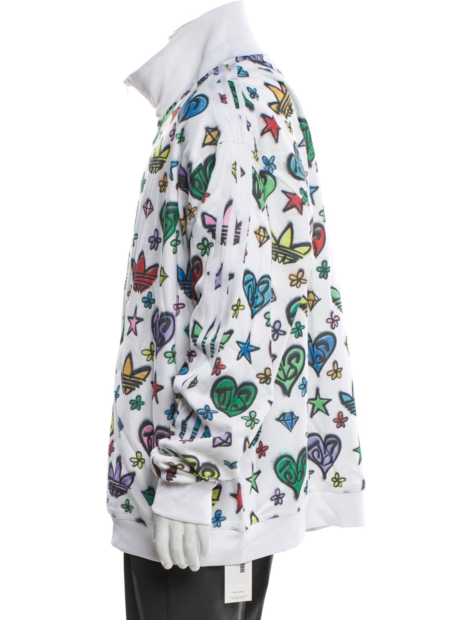 Jeremy Scott x Adidas Printed Jacket w/ Tags