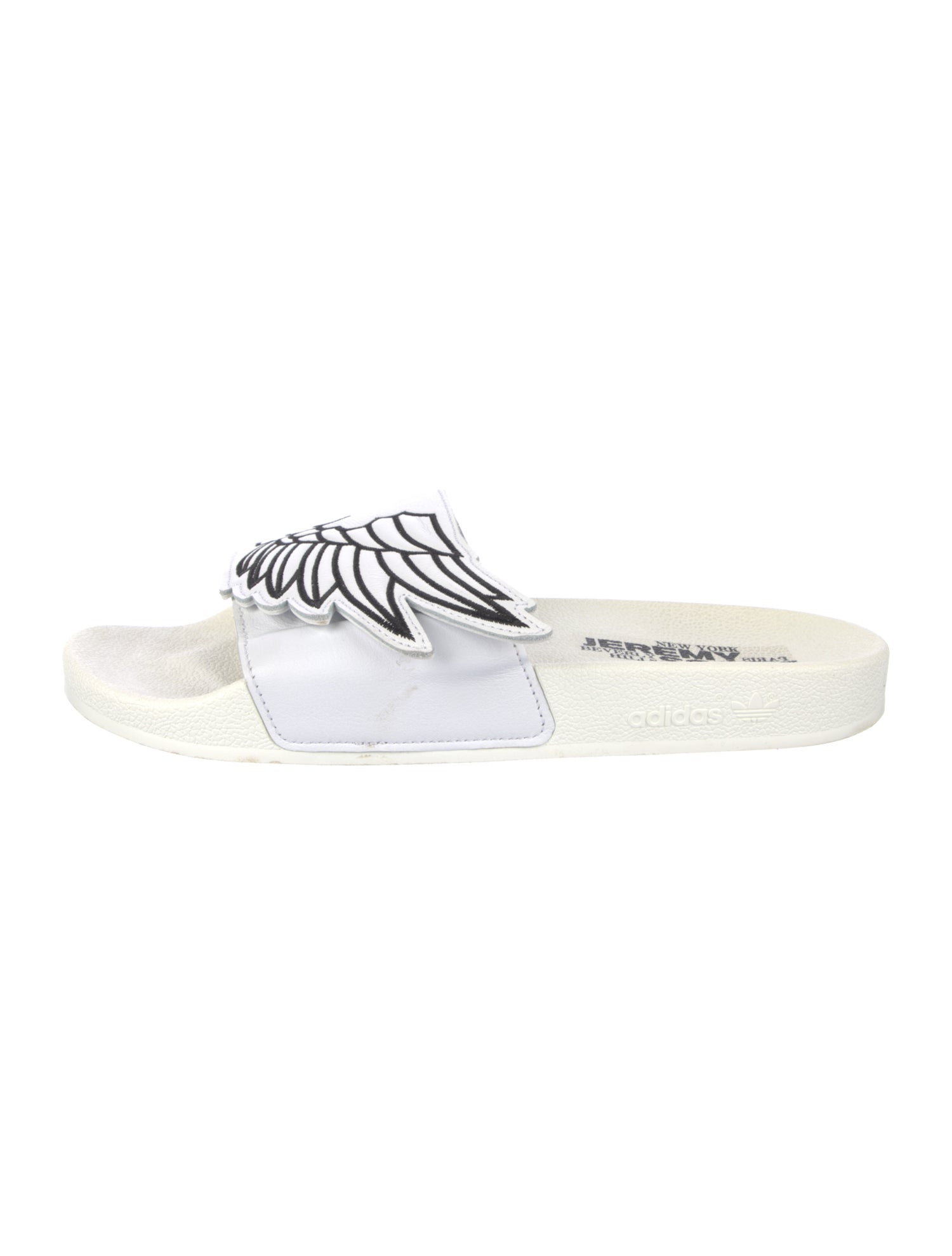 Jeremy Scott x Adidas Leather Slides